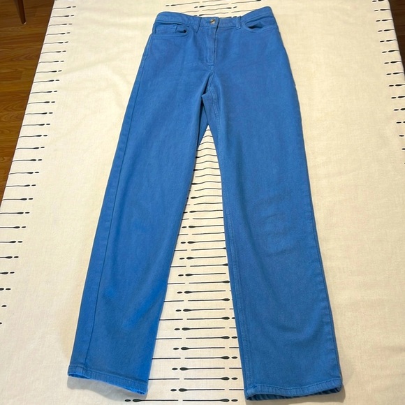 Wilfred Free  Bright Blue Denim Jeans .  Size Zero - Picture 1 of 10